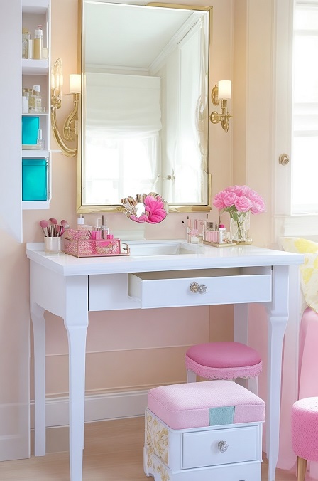 Stylish Bedroom Idea Creating A Functional And Stylish Vanity Area